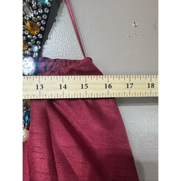 NWT Anthropologie Sunday in Brooklyn Embellished Straps Bubble Mini Dress Small - Picture 8 of 10